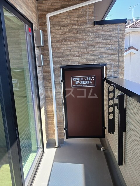 10/25 バルコニー