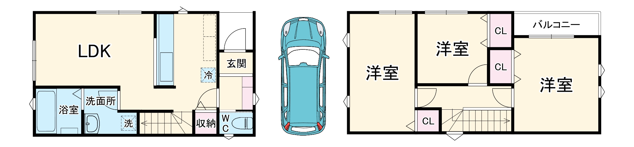グランソフィア皇山町の間取り