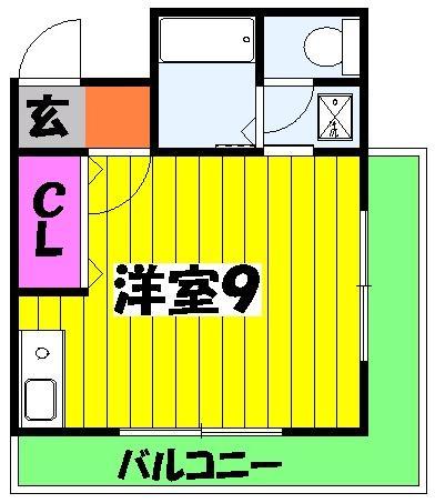 レジーナの間取り
