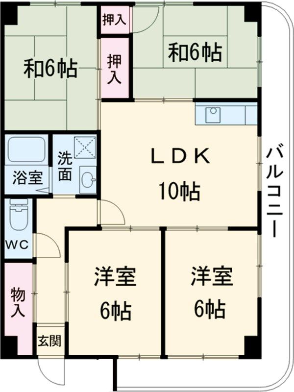第3新安城ビルの間取り
