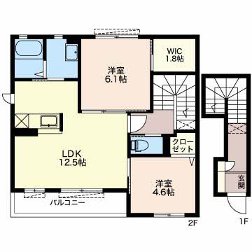 ルミエールN Aの間取り