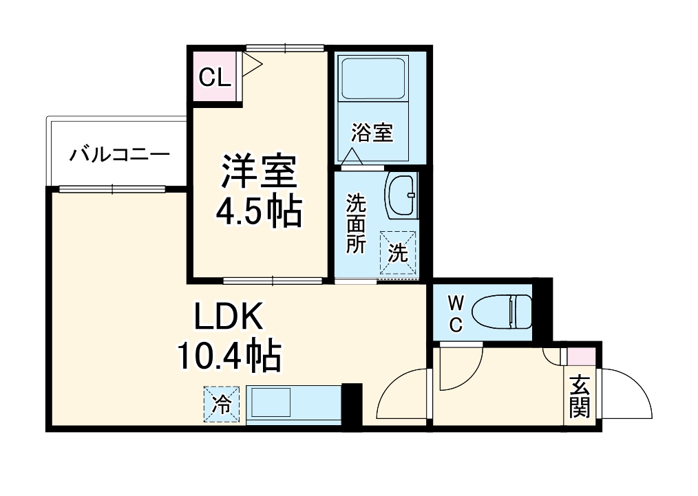 Jack koshinⅡの間取り