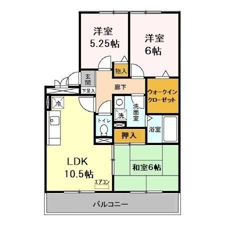 グレイスコートの間取り