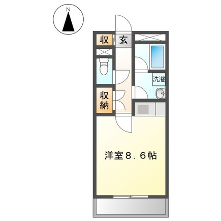 メゾンドFの間取り