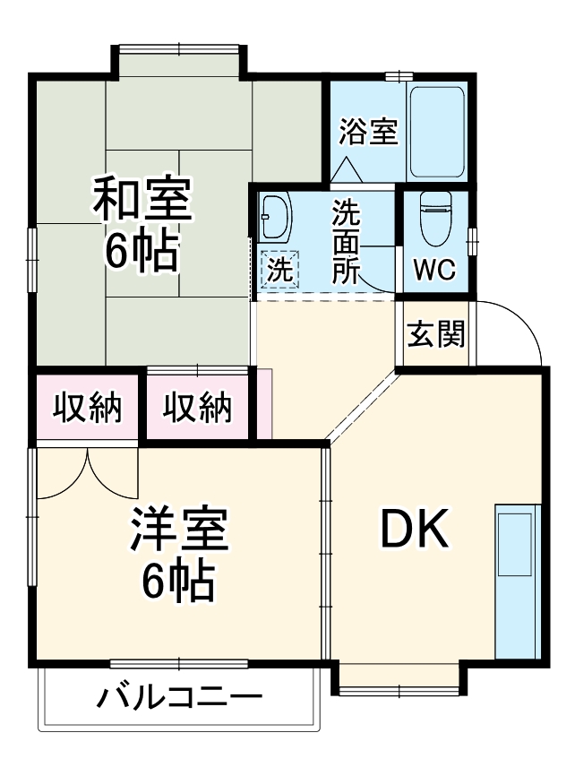 グランデーヌの間取り