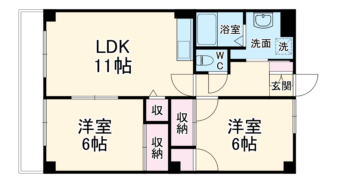 センチュリー２１の間取り