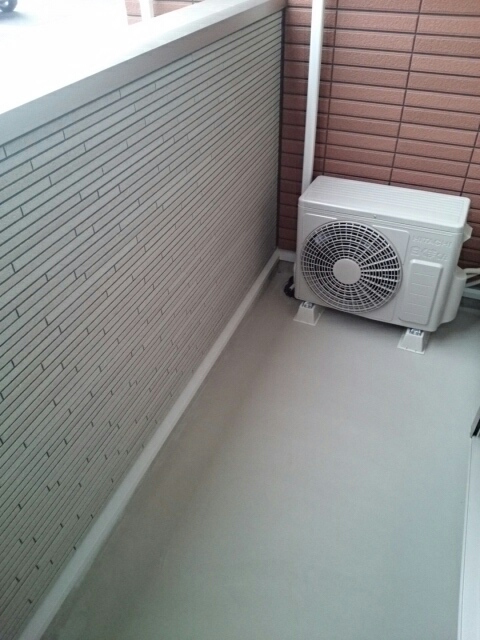 12/21 バルコニー