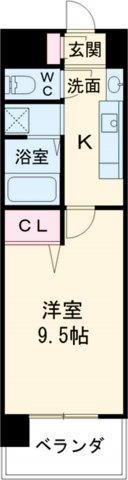ラッフルズ東山の間取り