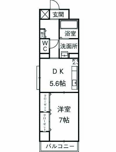 クリエイトハウス荒子の間取り