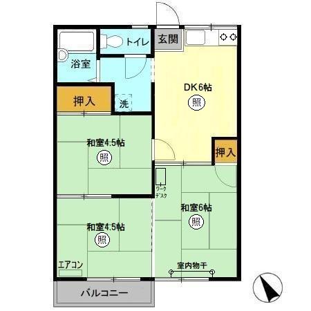 Tレジデンス Cの間取り