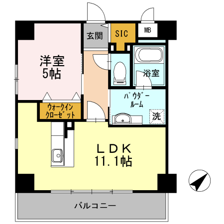 Habitation Daiwaの間取り