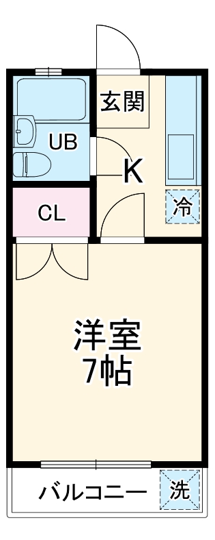 リブポート上戸祭の間取り
