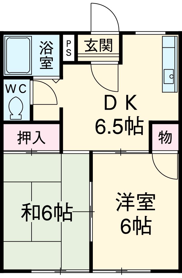 パークハイムの間取り