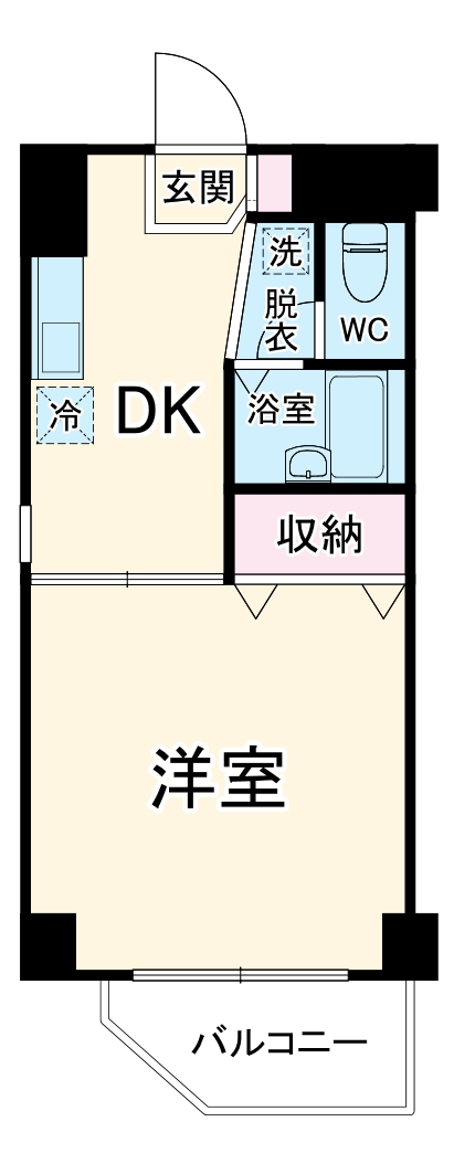 ウイング烏森の間取り