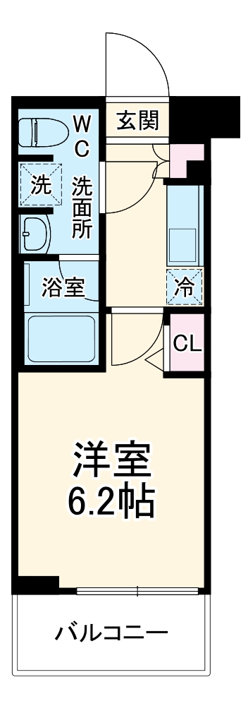 ＭＡＸＩＶ横浜青葉・103号室の間取り
