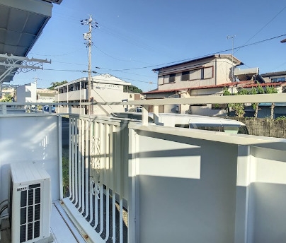 12/25 バルコニー