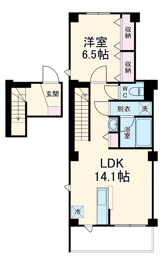 Fuoriserie(フォーリセリエ)の間取り