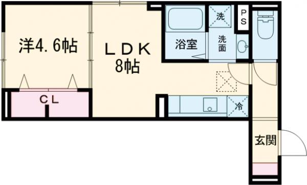セレスティア亀有の間取り