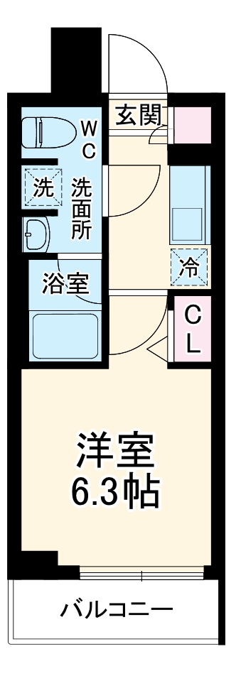 MAXIV横浜青葉の間取り