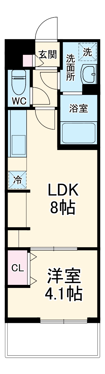 リブリ・相模大野Ⅳの間取り