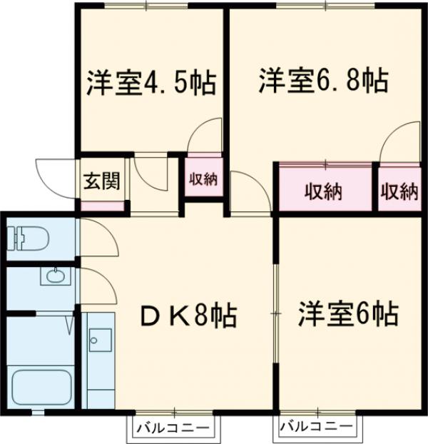 ソフィアＣの間取り