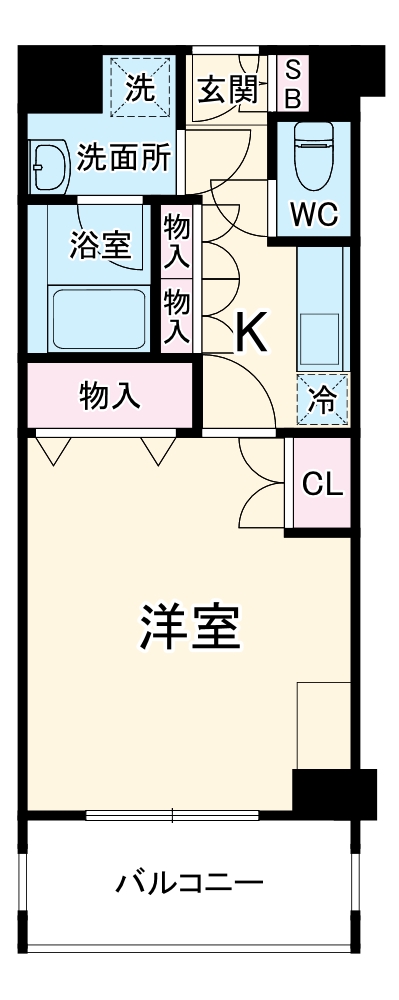 メイビル覚王山の間取り
