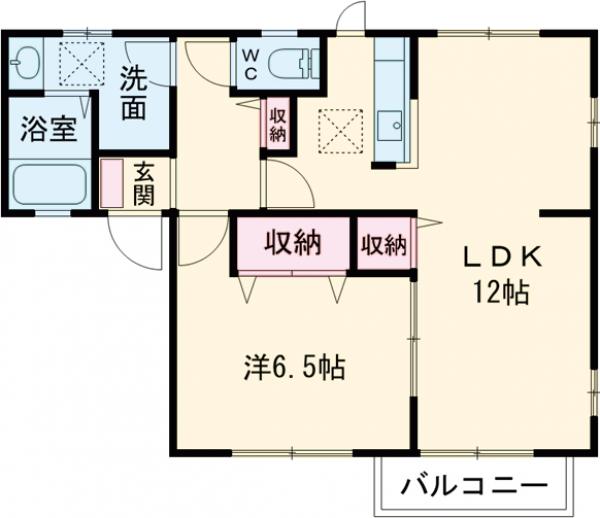 メゾン・セードルの間取り