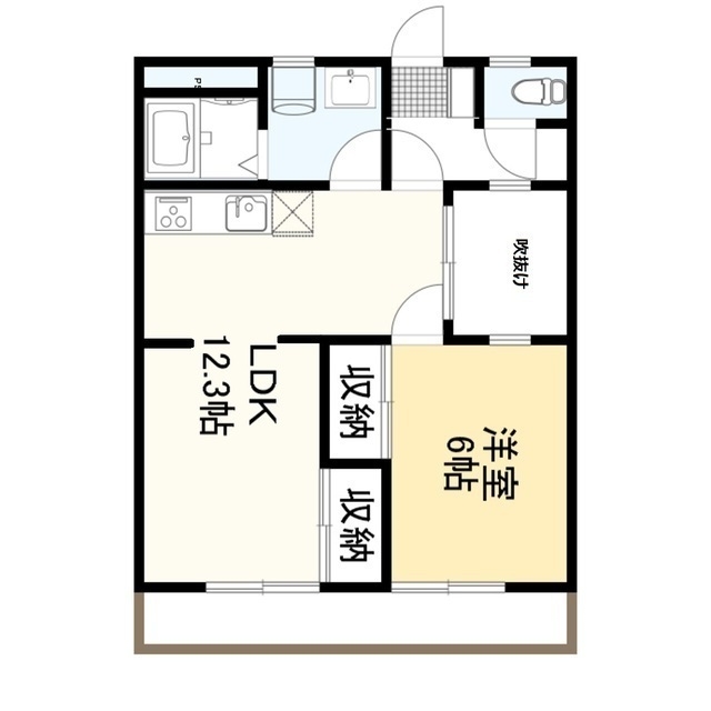 伊勢崎第2コートハウスの間取り