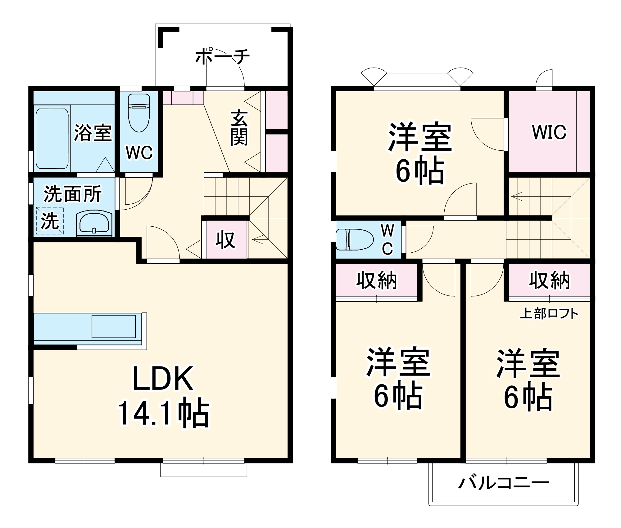 ウィスマ・サヤⅡの間取り