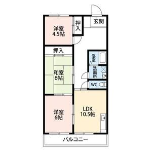 今之浦マンションの間取り