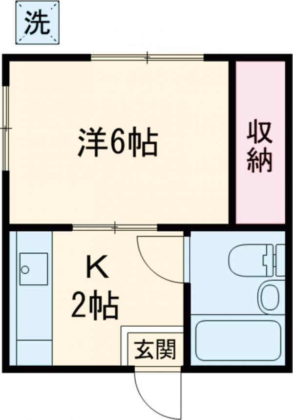 ロアジール葛西の間取り
