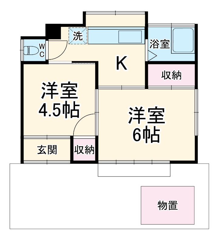 プラネット芝富士の間取り