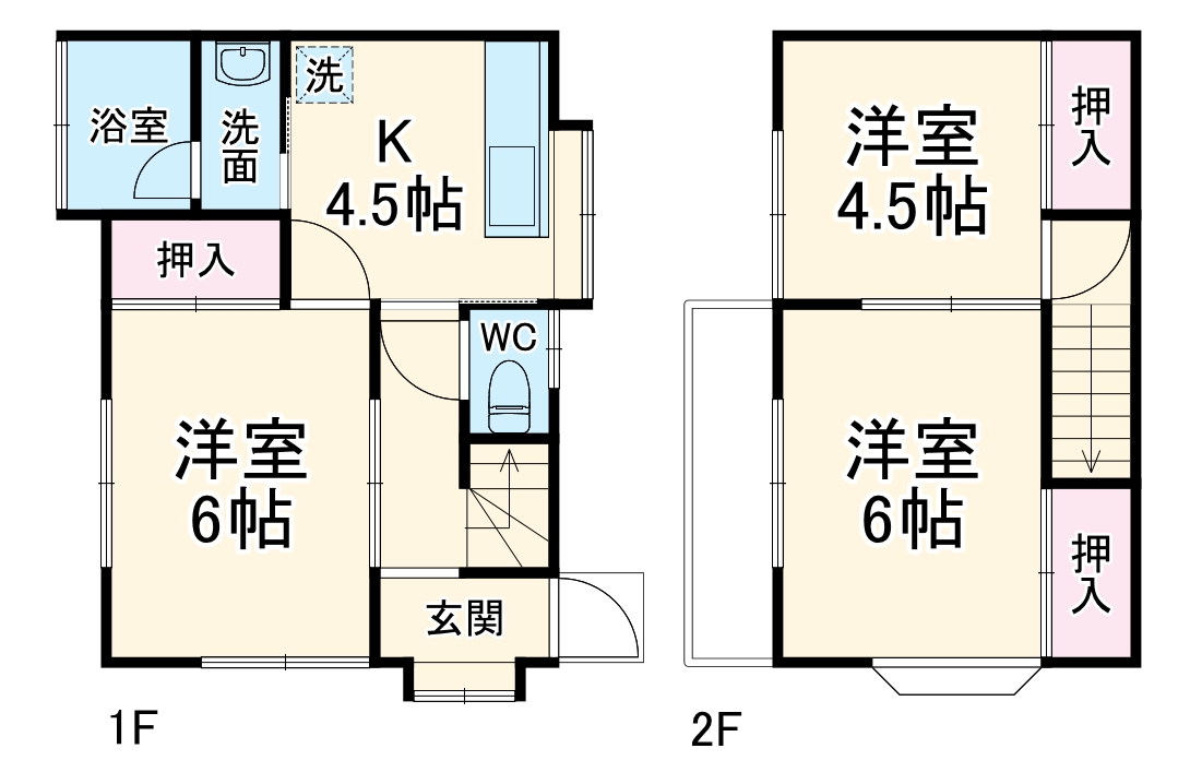 ハイツベルマーレⅤの間取り