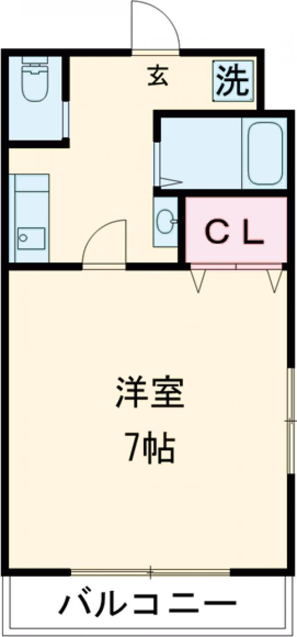 アンプリル押上の間取り