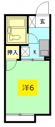 フローラMKの間取り