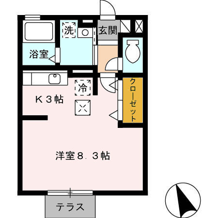 ミステルの間取り