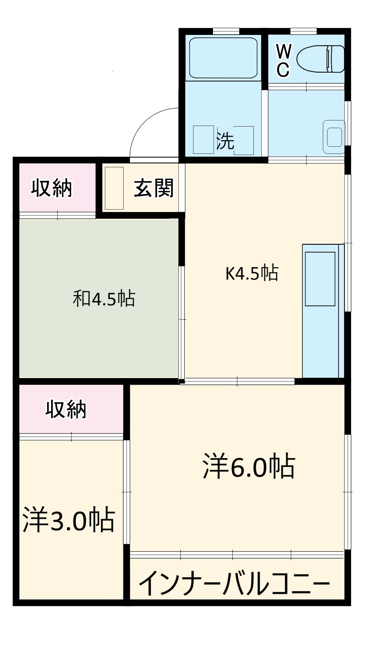 千代田ビルの間取り