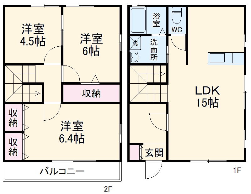 シャイニーの間取り