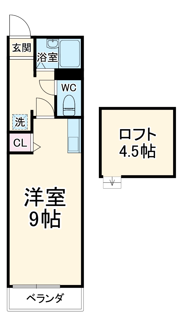 メゾン宮原の間取り