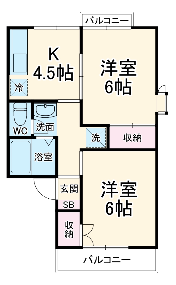 ハイランドビレッジ湘南の間取り