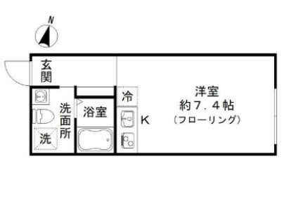 GRAVA SENZOKUの間取り