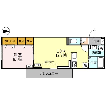 カスタリアVIIの間取り