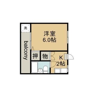 マルエ荘の間取り