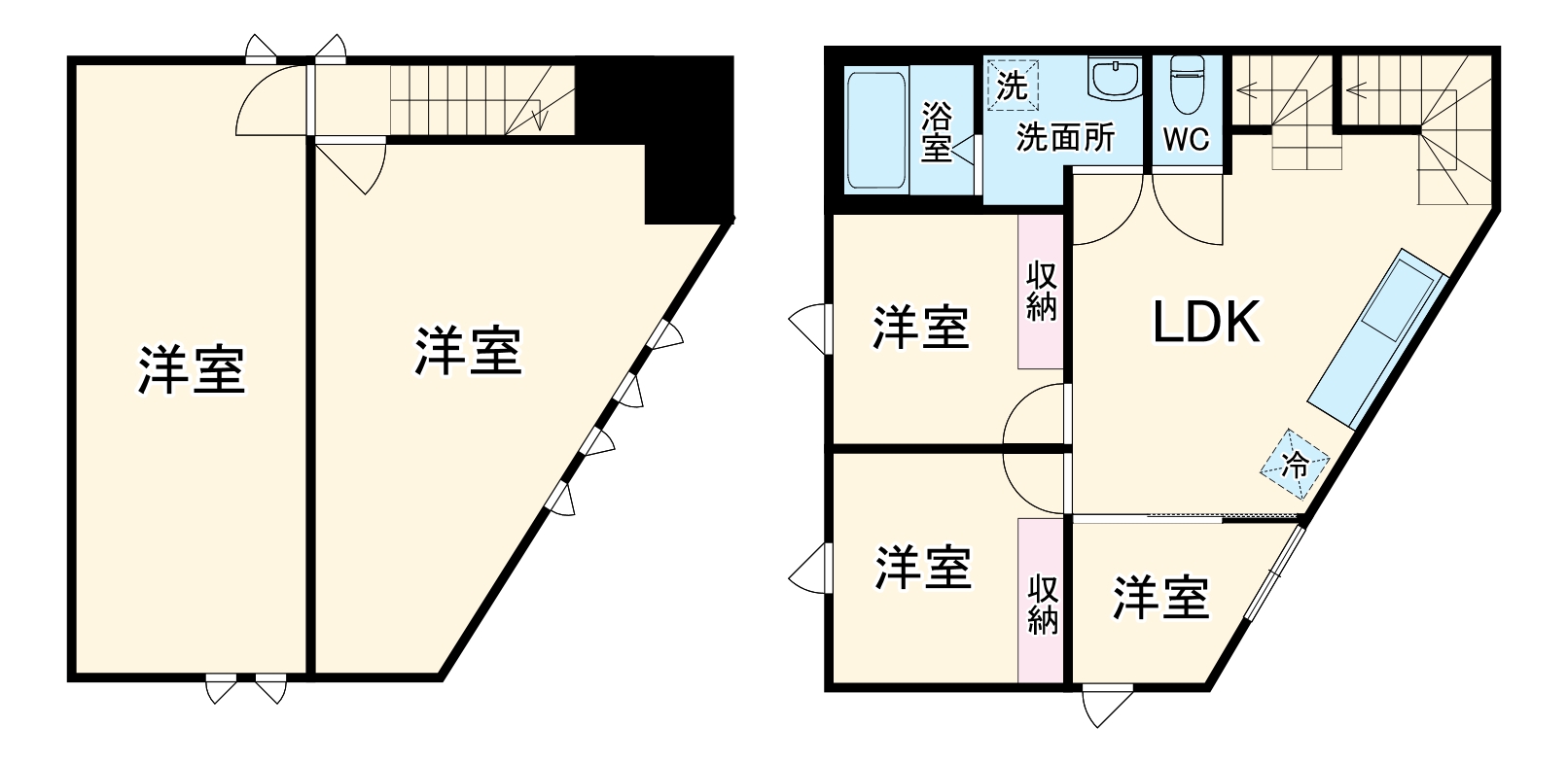 瀬戸駅前戸建・103号室の間取り
