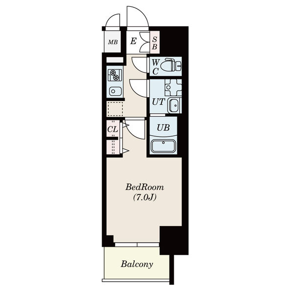 S-RESIDENCE熱田Ⅱの間取り