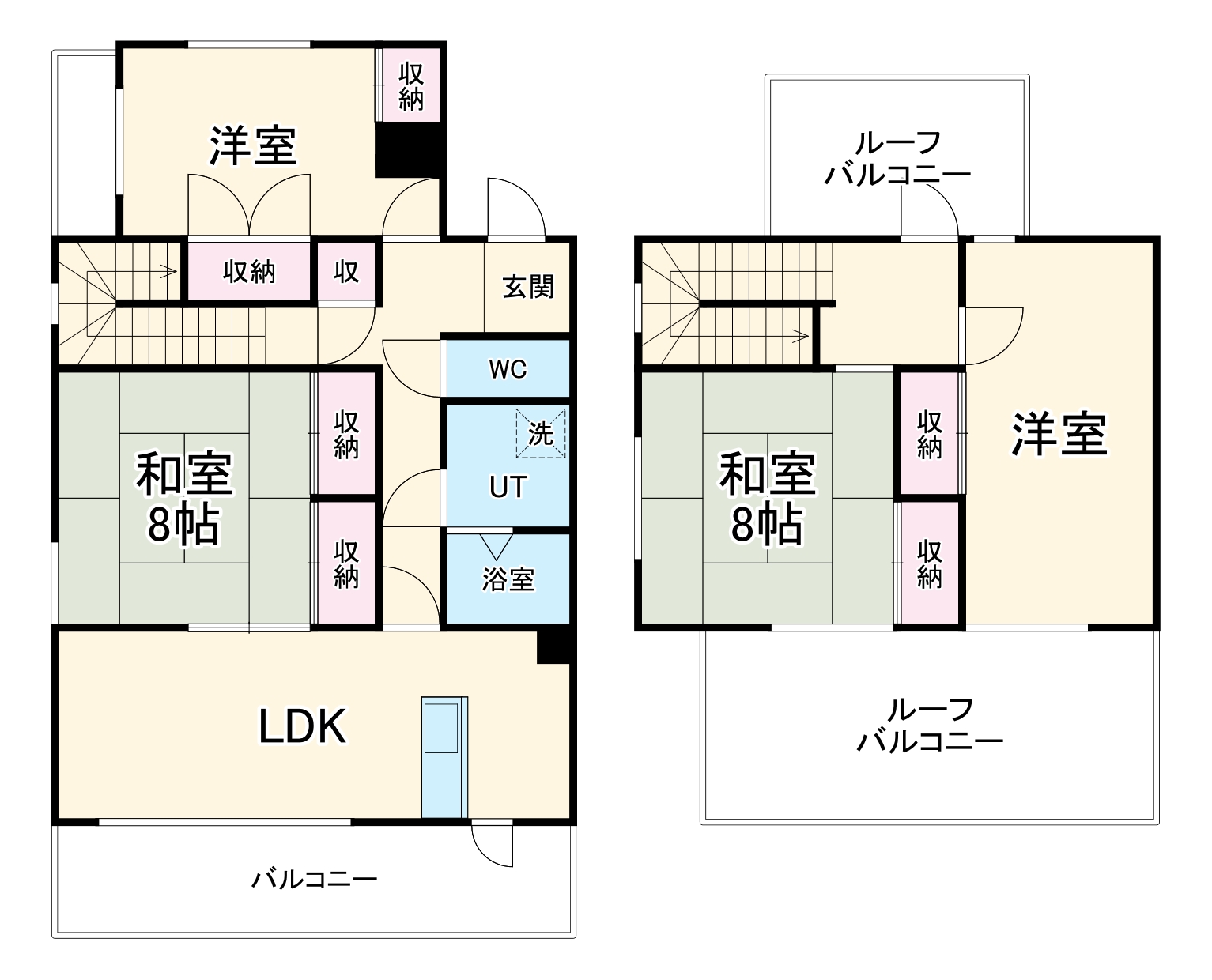 レジーナマルフクの間取り