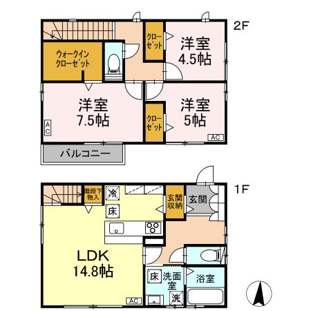Casa Excelente II棟の間取り