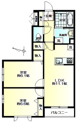 2/30 間取