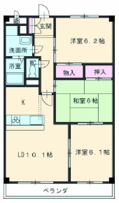 アトラクティブS・Tの間取り