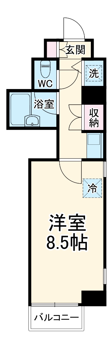 メゾン・ド・シュアーヴの間取り